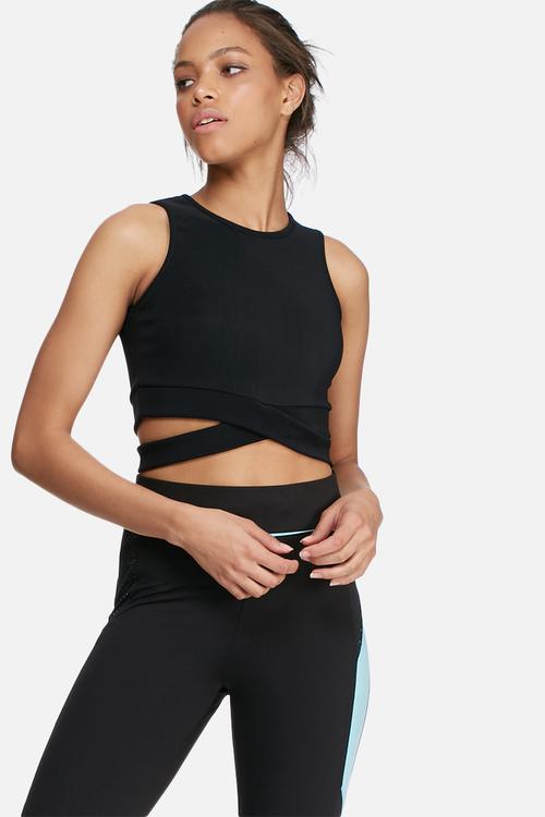 Cut out side yoga top