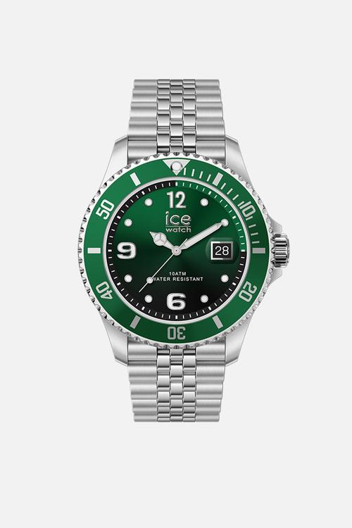ICE steel - 5 links - 41mm - 3H - Green silver
