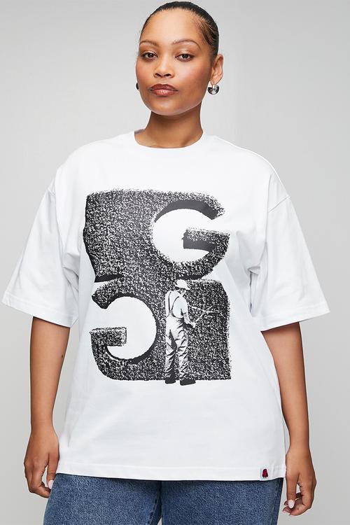 Gg garden t-shirt  - white