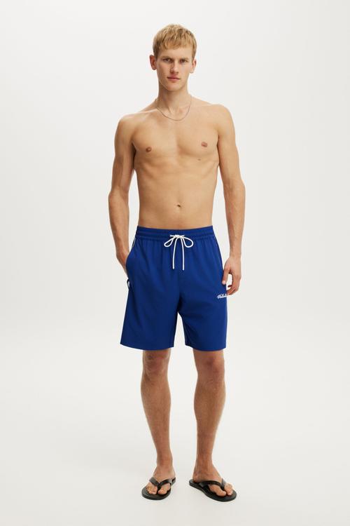 Baggy Swim Short - Royal Blue Panel