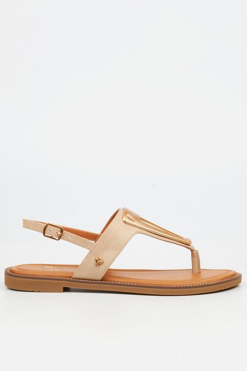 Frost 19 t-bar sandal - beige