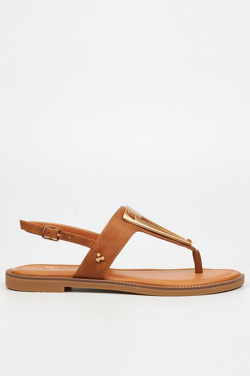 Frost 19 t-bar sandal - tan