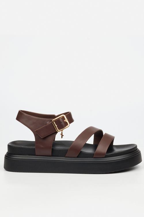 Absolut 8 chunky sandal - chocolate