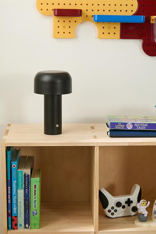 Shroom touch lamp - black