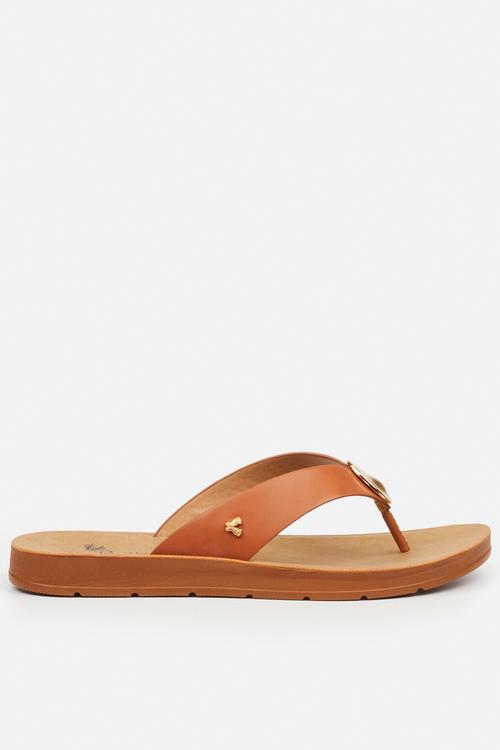 Zina 25 thong sandal - tan