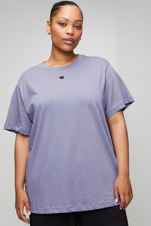 Plus ess trf tee w s26 tee - silver violet