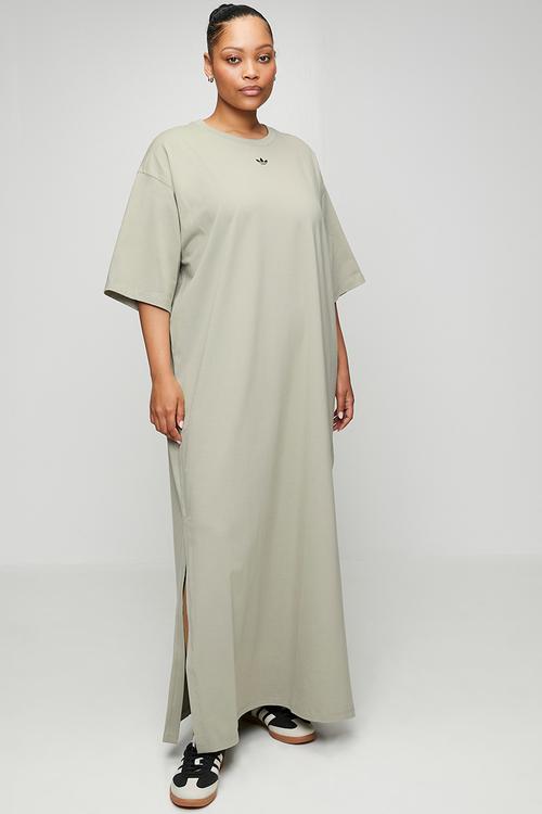 Plus ess dress w s26 - feather grey/tonal