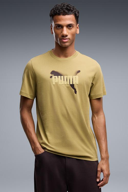 GRAPHICS Puma Tee-Khaki