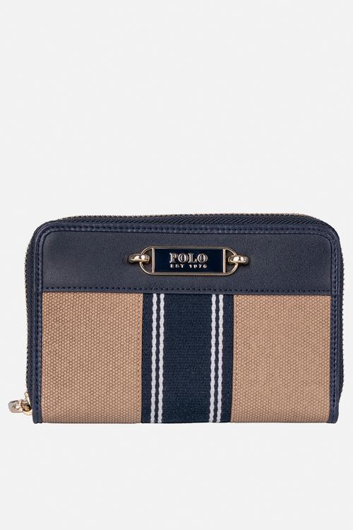 Riviera Zip Around Purse -Navy