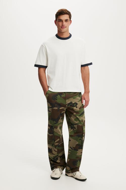Baggy Cargo Pant - Jungle Camo