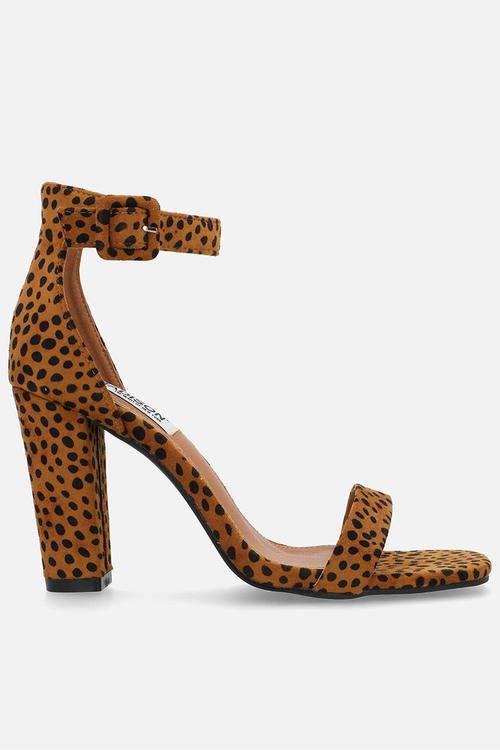Angelique 5 open toe ankle strap - bambi