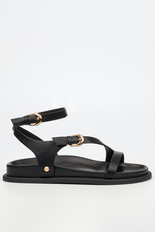 Polpetta 8 multi-strap sandal - black