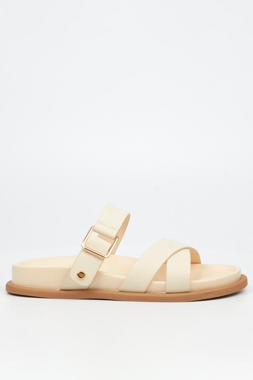 Polpetta 9 multi-strap buckle sandal - natural