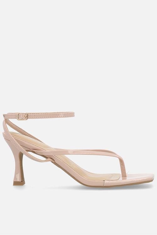 Annet open toe slingback - neutral