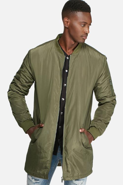 Camp long padded bomber