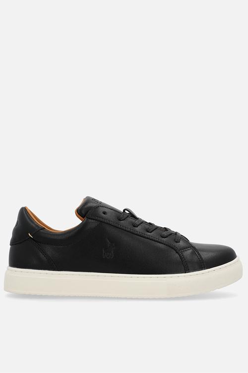 Leather classic sneaker - black
