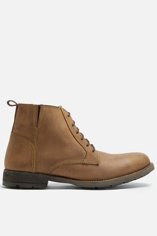 Mason leather boot