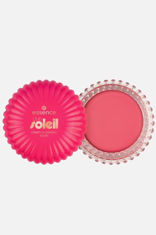 club SOLEIL cream to powder blush - 01 Guava Sunset