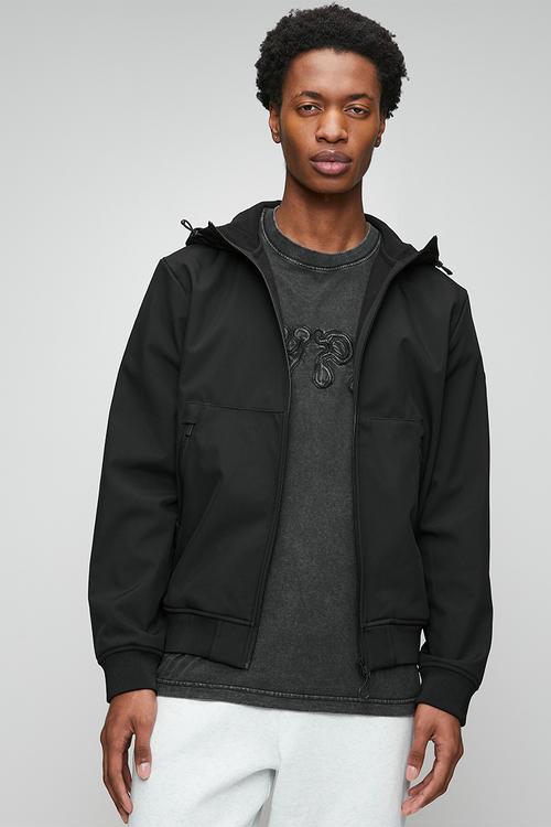 Bowie Softshell Bomber Noos - Black