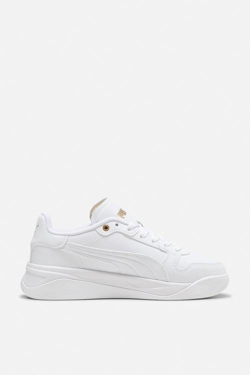 Court Bae Jr - Puma White-Puma White-Puma Gold