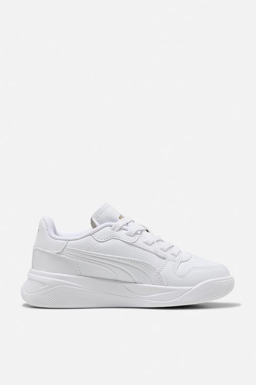 Court Bae Ac Ps - Puma White-Puma White-Puma Gold