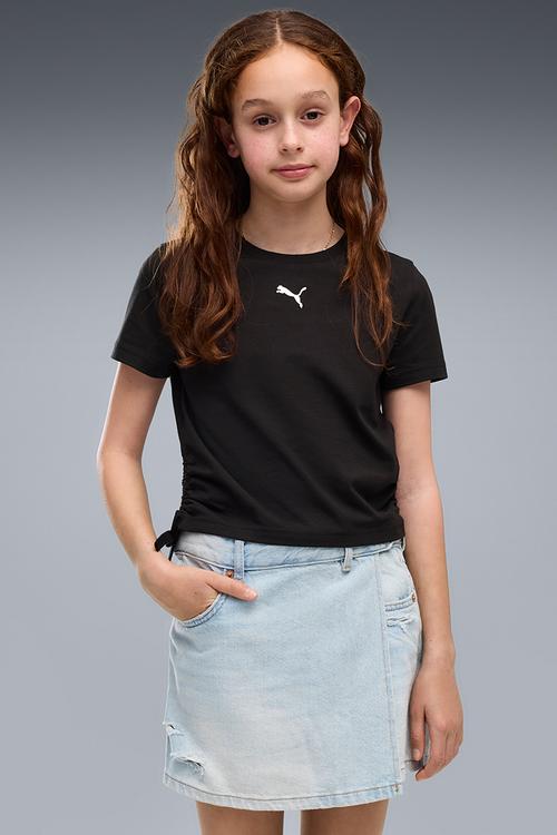 Ess Slim Knotted Tee G - Puma Black