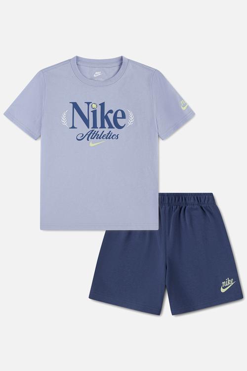 Nkn Tennis Jersey Ft Short Set - Mystic Navy