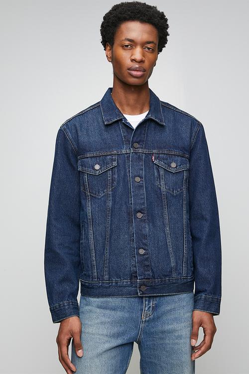 The trucker jacket za broadway terrace t - blue 