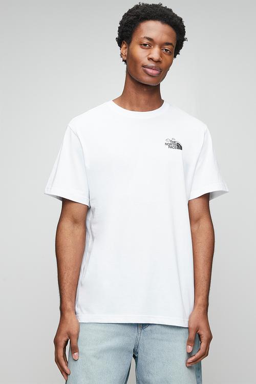 U NAT HIGH SOCIETY RLX SS TEE-GRAPHIC TNF WHITE
