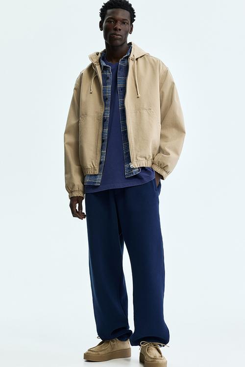 Relaxed fit sweatpants - dark blue