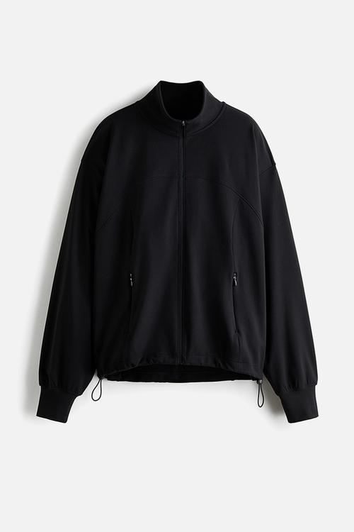 Sports track jacket with softmove? - black
