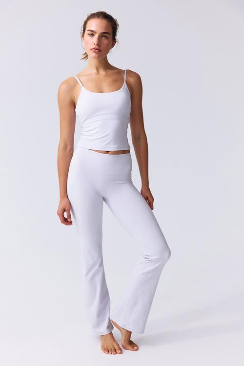 Integral-bra sports strappy top with softmove? - lilac