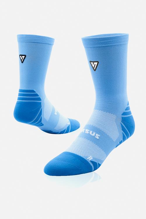 Active Crew Tab Socks - Classic Blue 