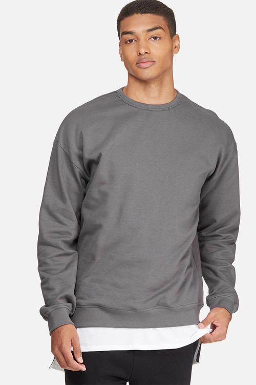 Oversized Pullover Crew Sweat