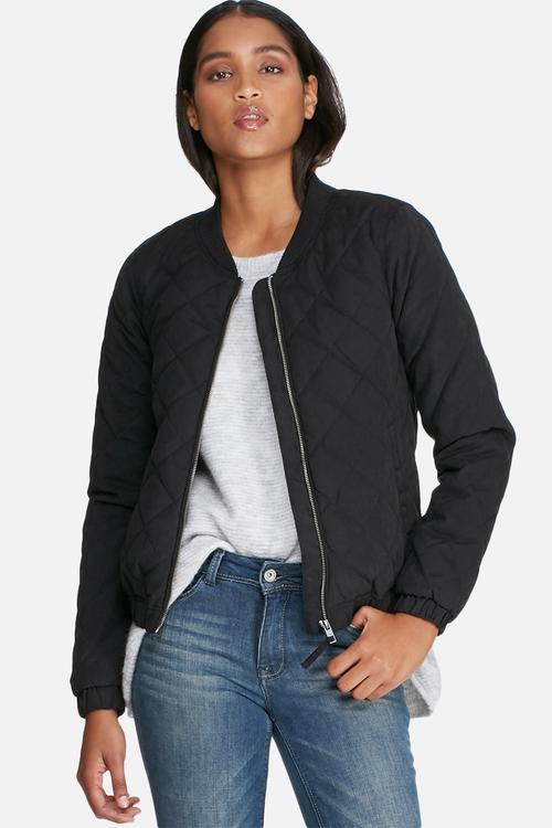 New Treasure quilted bomber