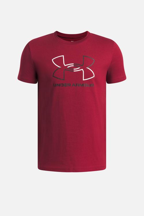 Ua gl foundation short sleeve - cardinal