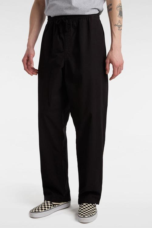 Baggy Tapered Pants - Black