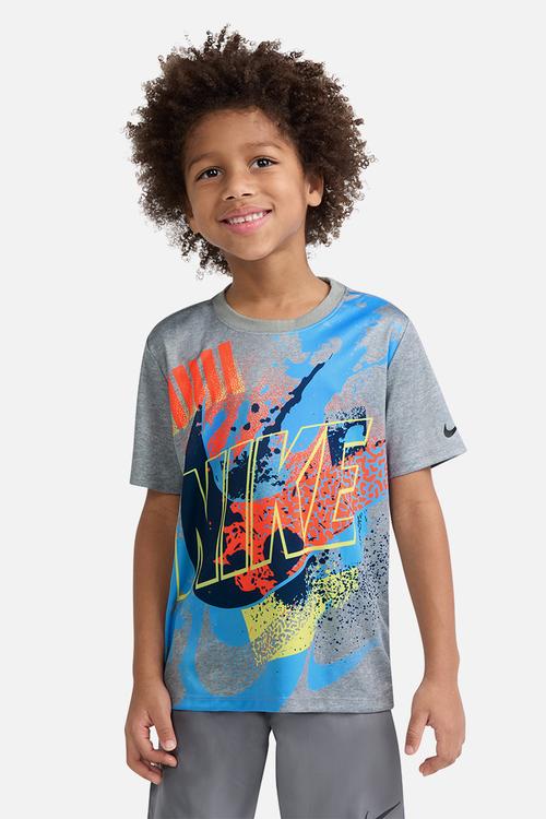 Nkb Icon Radiant Df Ss Tee - Dk Grey Heather