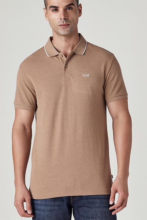 RECYCLED POLO - Beige