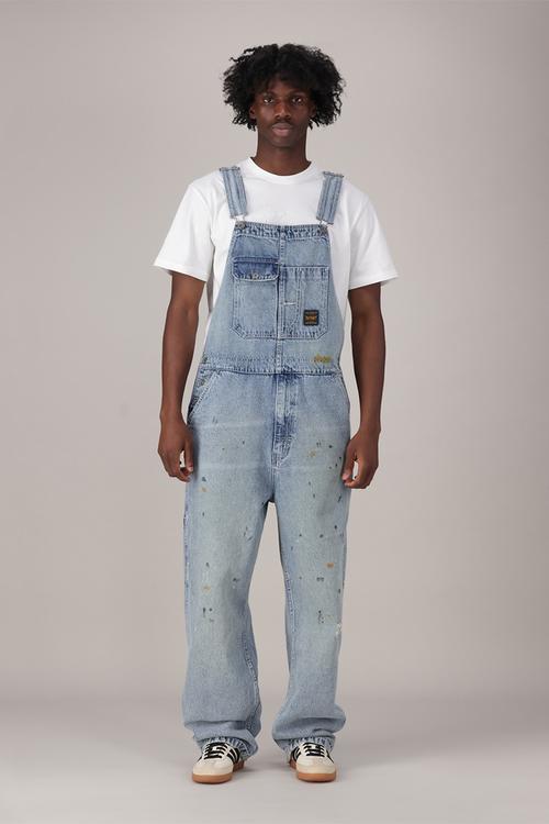 LOOSE OVERALLS - DARKLY WASH OVERALL ML