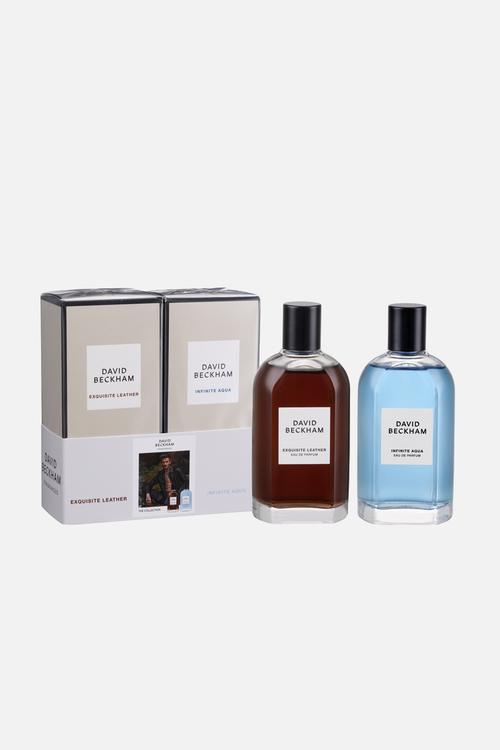 David Beckham Exquisite Leather + Infinite Aqua Set Edp - 100ml