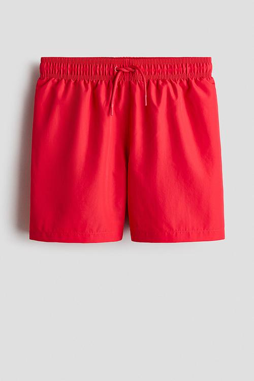 Swim shorts - red