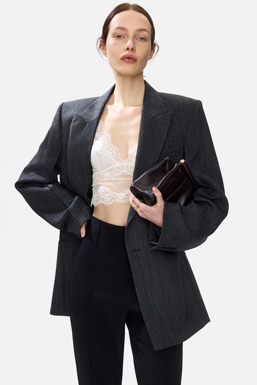 Tailored leggings - black