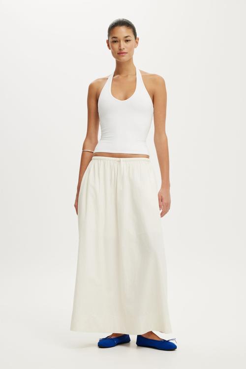 Zoe Maxi Skirt - Gardenia