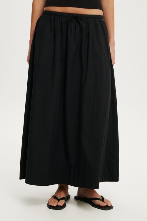 Zoe Maxi Skirt - Black