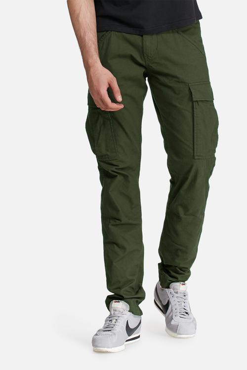 Canvas cargo pants