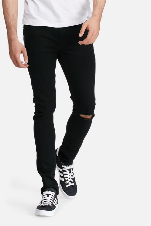 Warp skinny fit knee rip