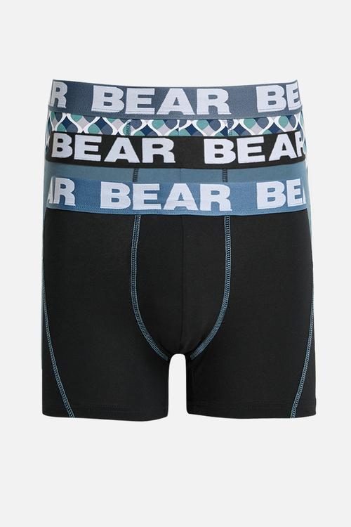 3Pk Fashion Bodyshort - Blue Multi