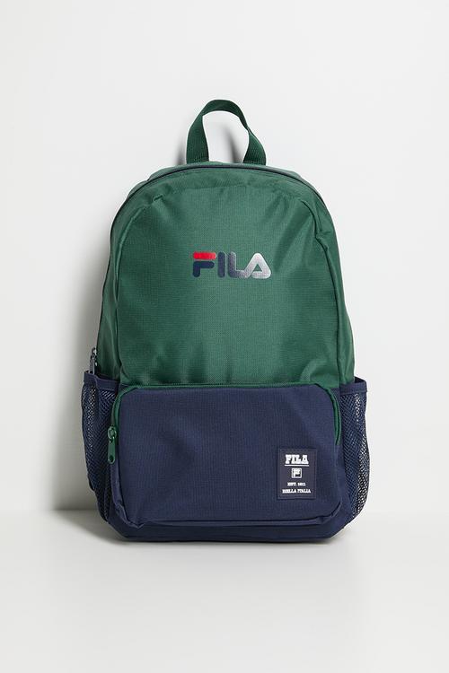 Ainsley Backpack - Evergreen/ Fila Blue