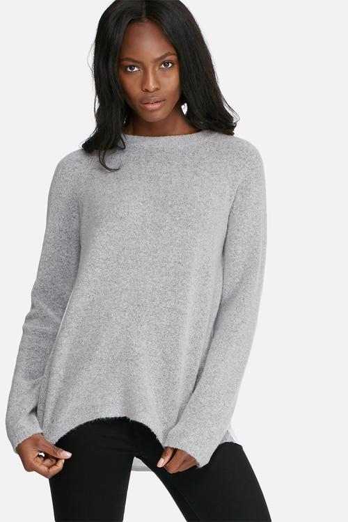 Pleat back jumper